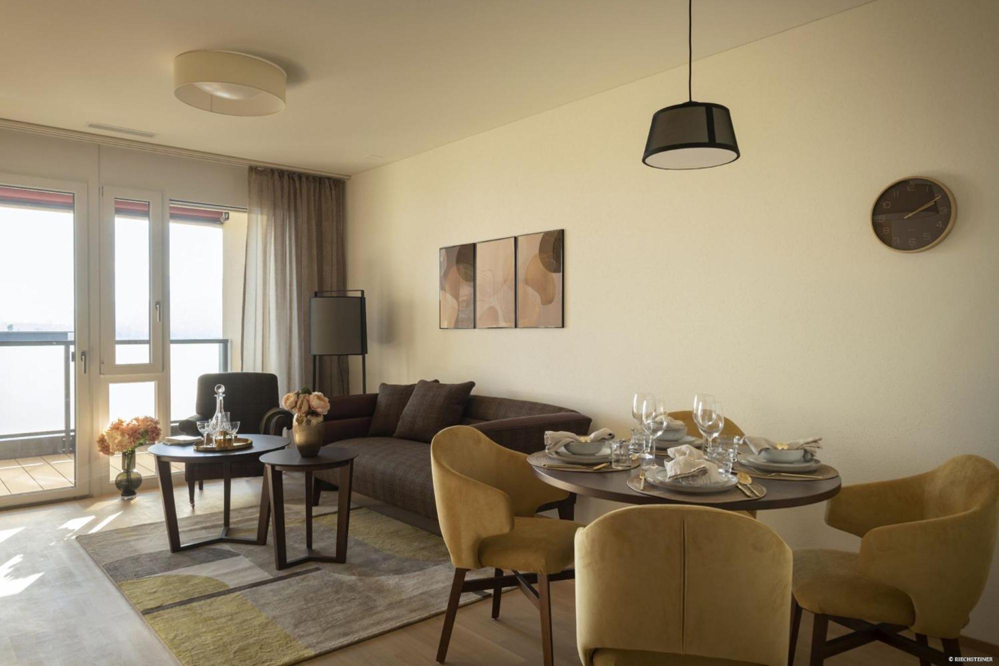 Münsingen Senevita Dorfmatt Ferienwohnungen Und Apartments מראה חיצוני תמונה